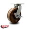 Service Caster 10 Inch Extra Heavy Duty High Temp Phenolic Wheel Swivel Caster with Brake SCC SCC-KP92S1030-PHRHT-SLB - alternate 1